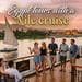 Tourists enjoying a scenic Nile river cruise holiday