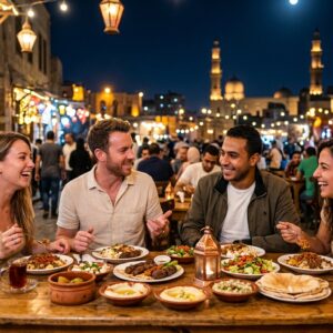 Egyptian Dinner and Local Evening