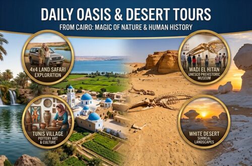 daily oasis and desert tours in Egypt