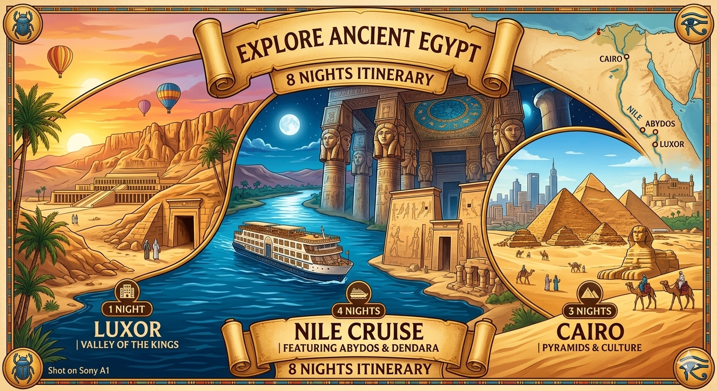 Dendara and Abydos Temples