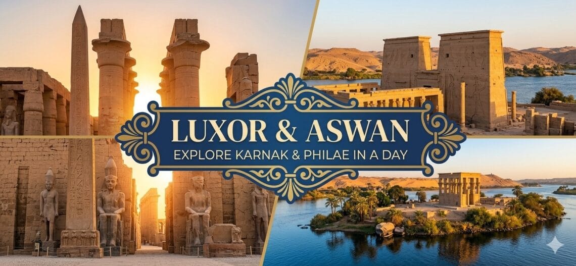 Modern Nile cruise vacation experience in Egypt