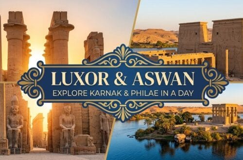 Modern Nile cruise vacation experience in Egypt