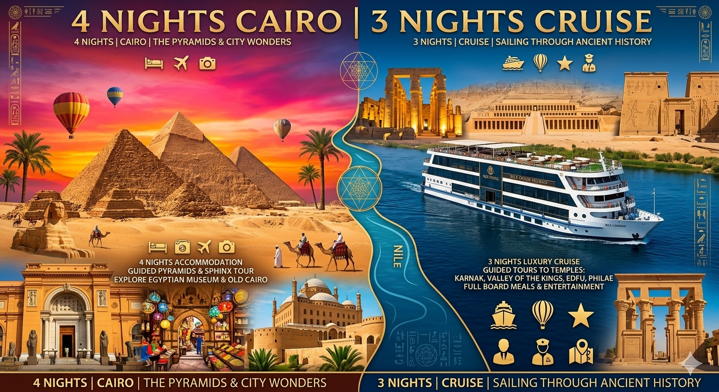 Aswan to Cairo Cruise